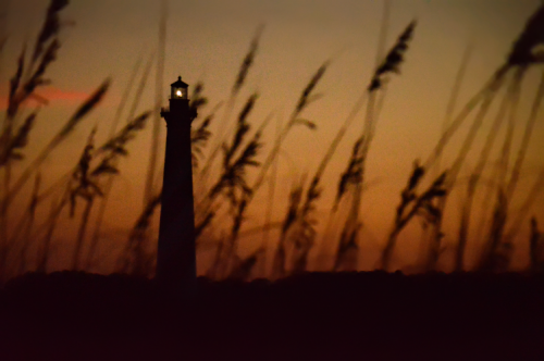 Fun fact. The Cape Hatteras Lighthouse was built in 1870, but that's not where it started out. The entire lighthouse was moved further inland, to keep beach erosion from toppling it into the water.